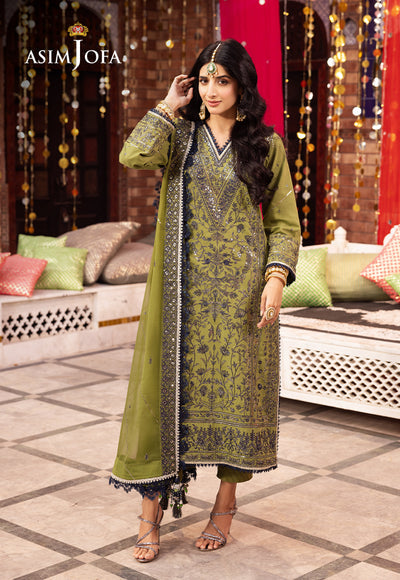 Asim Jofa | Chamak Damak Festive 24 | AJCD-10 - Pakistani Dress - Maria Faisal