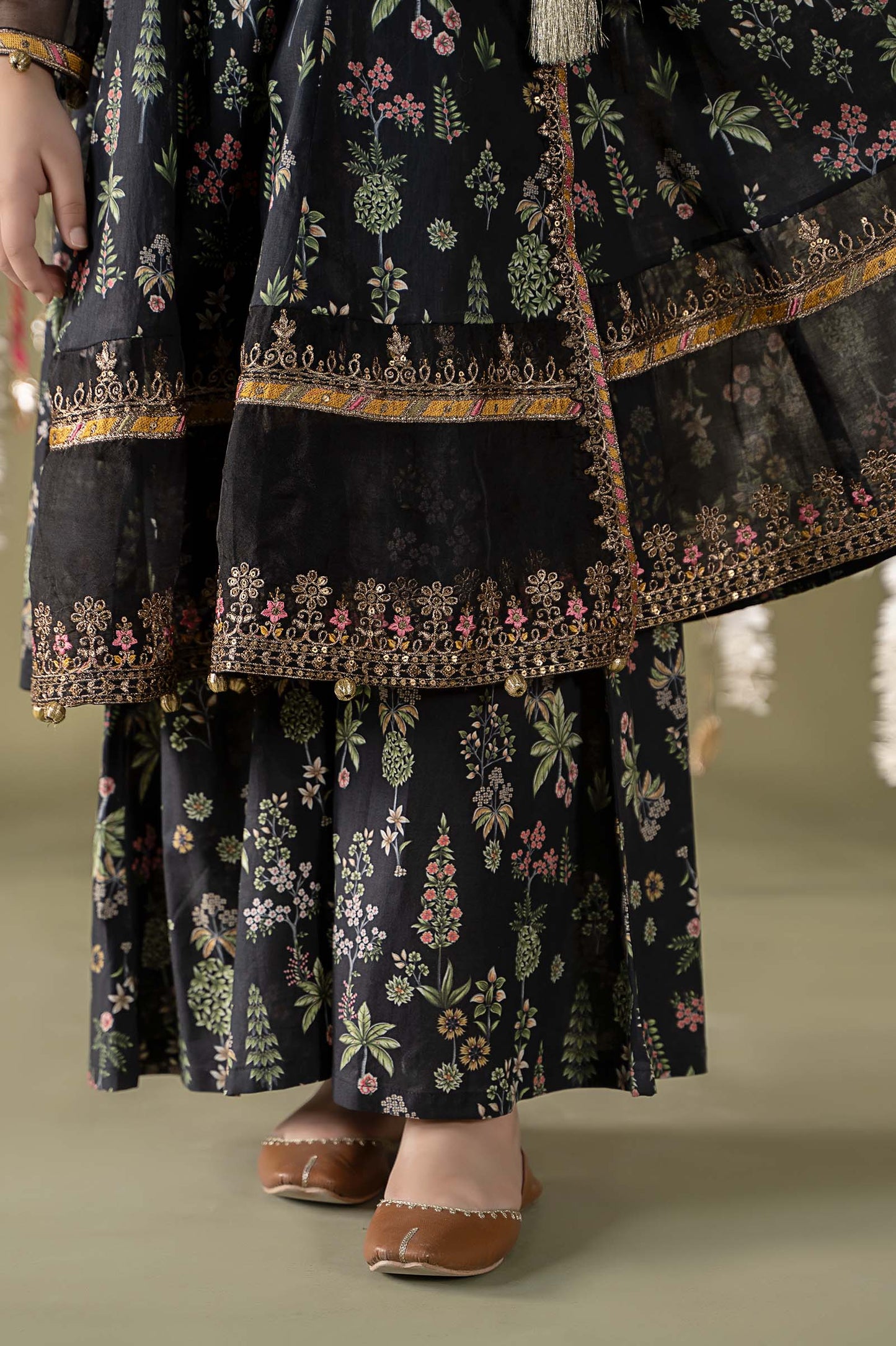 3 Piece Printed Lawn Suit - Kids Clothes - available at Maria Faisal in UK and USA