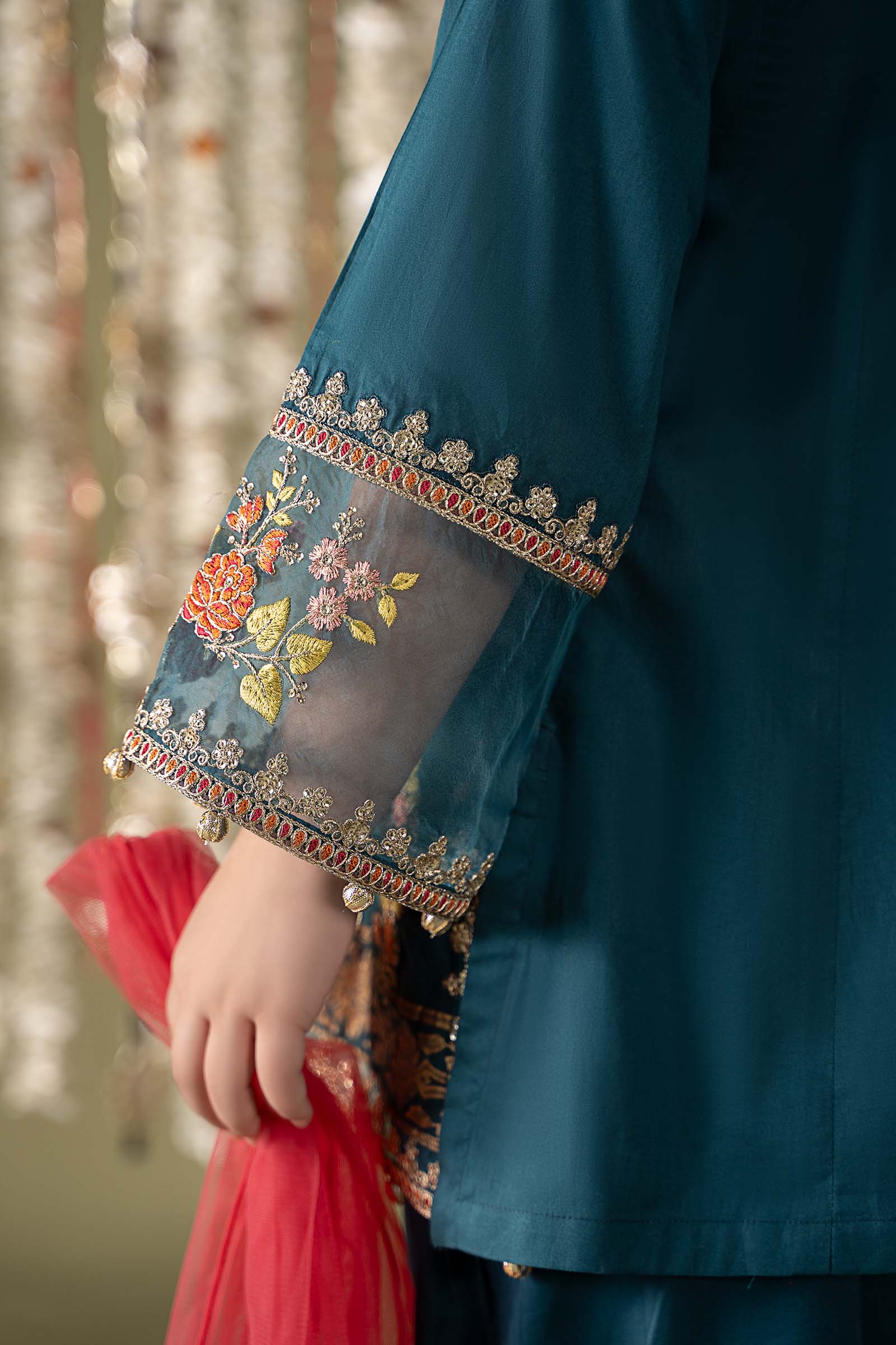 Maria B | 3 Piece Embroidered Lawn Suit | MKD-EF25-24 by Maria Faisal - Registered Vendor of : Maria B - type : Kids Clothes - 100% original wedding dresses