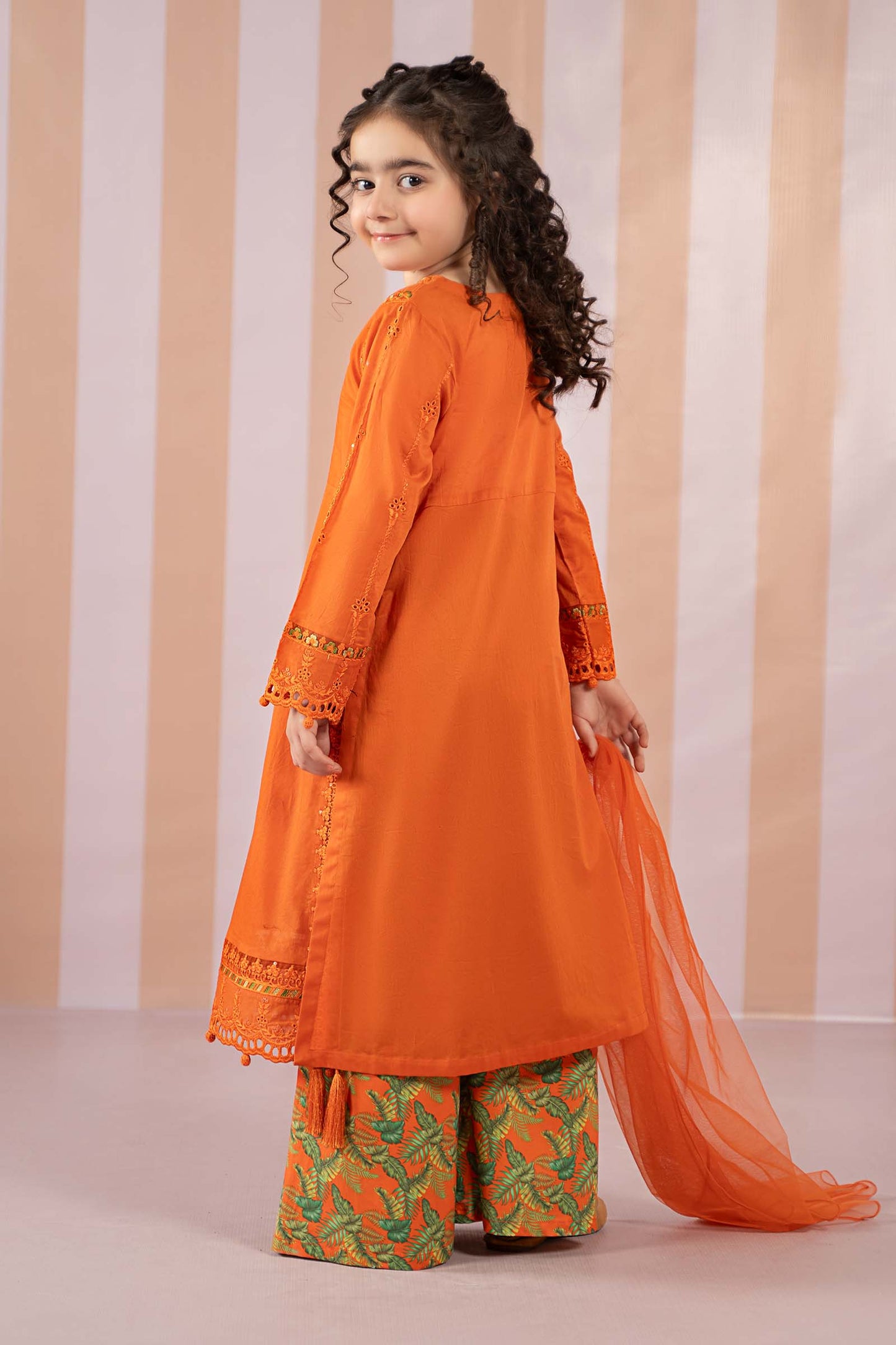 3 Piece Printed Lawn Suit - Kids Clothes - available at Maria Faisal in UK and USA