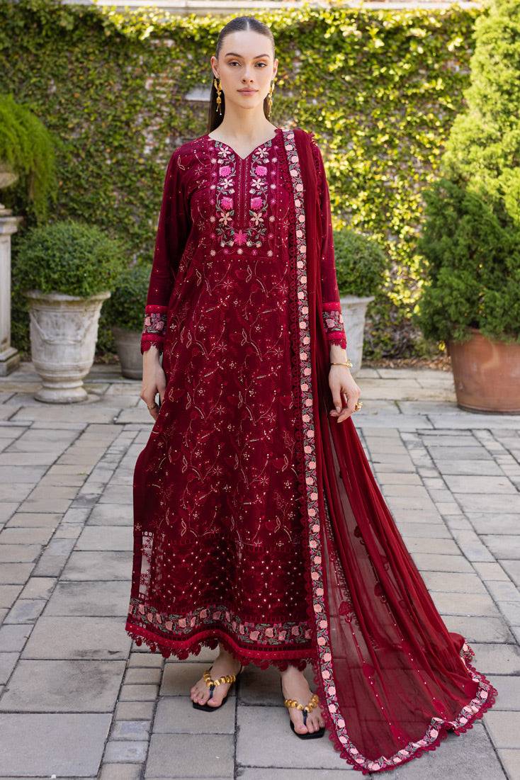 Marjjan | Ruhi Lawn | MLL-03 A by Maria Faisal - Registered Vendor of : Marjjan - type : Ladies Clothes - 100% original wedding dresses