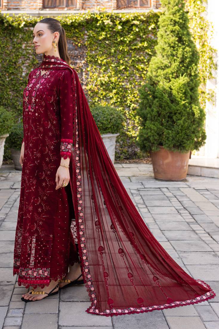 Marjjan | Ruhi Lawn | MLL-03 A by Maria Faisal - Registered Vendor of : Marjjan - type : Ladies Clothes - 100% original wedding dresses