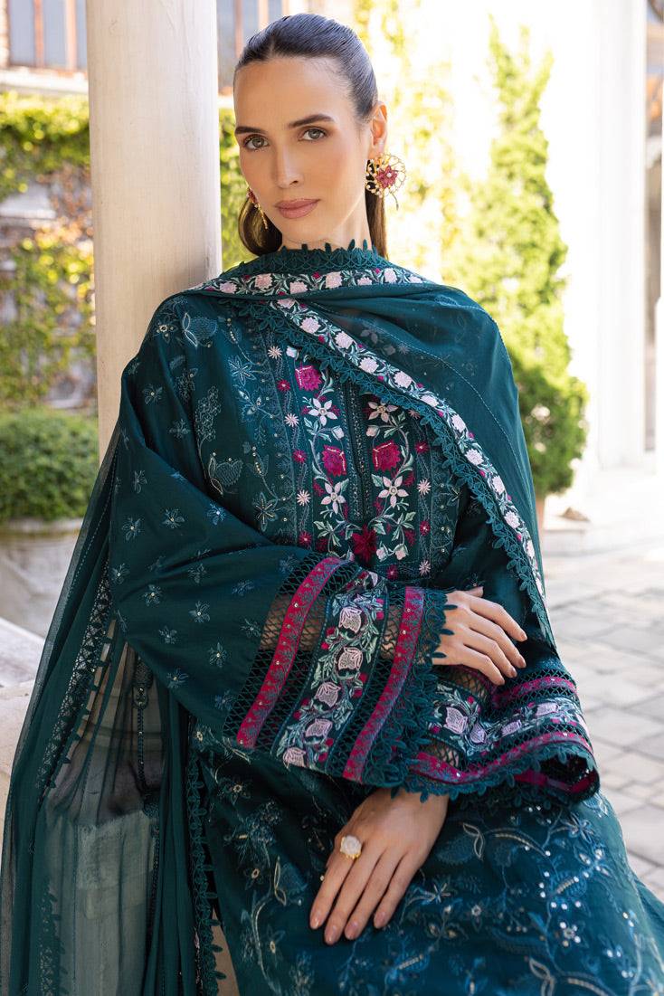 Marjjan | Ruhi Lawn | MLL-03 B ( by Maria Faisal - Registered Vendor of : Marjjan - type : Ladies Clothes - 100% original wedding dresses