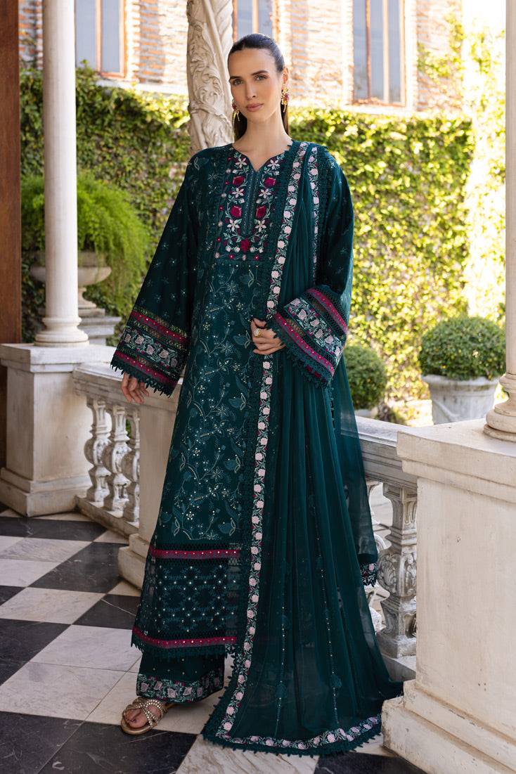 Marjjan | Ruhi Lawn | MLL-03 B ( by Maria Faisal - Registered Vendor of : Marjjan - type : Ladies Clothes - 100% original wedding dresses