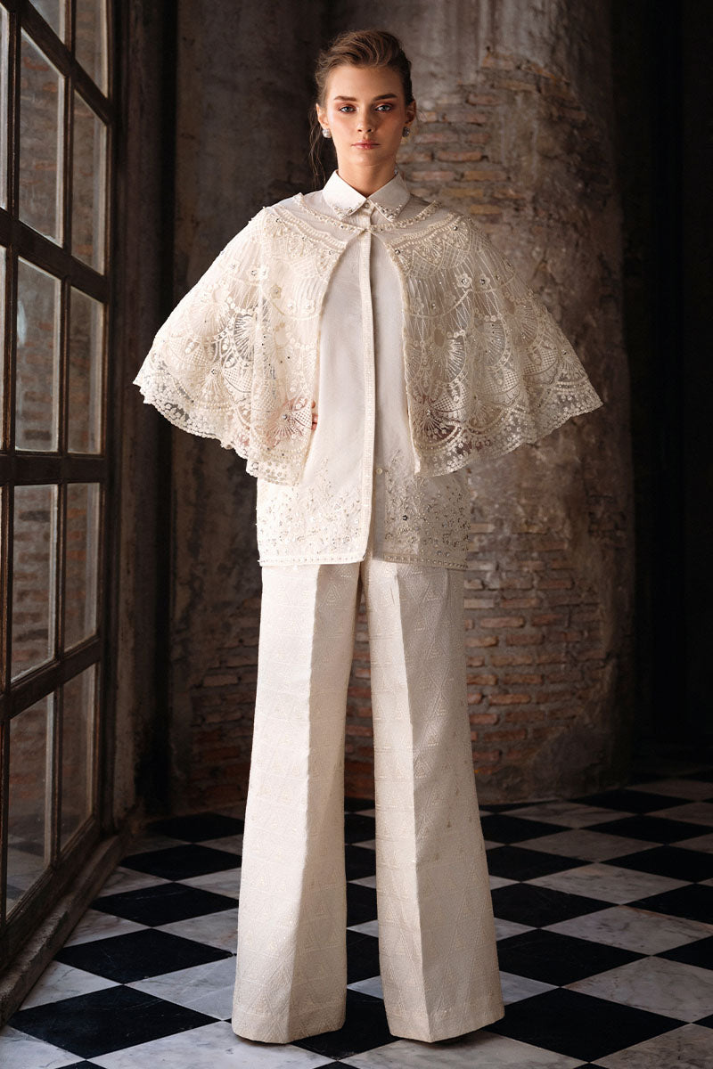 Mushq | Fusion Pret | PIPER - Designer Dress with Intricate embroidery and embellishments. Shop elegent wedding dress at Maria Faisal.