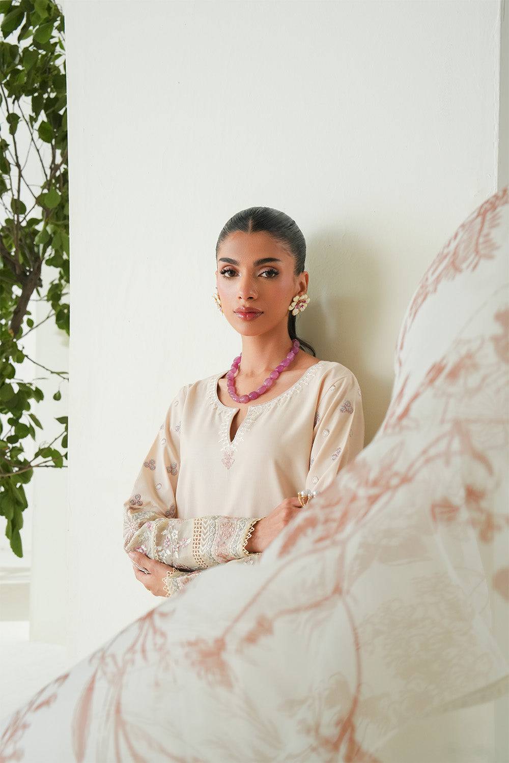 Maryum N Maria | Soiree Lawn | Shore by Maria Faisal - Registered Vendor of : Maryum N Maria - type : Ladies Clothes - 100% original wedding dresses