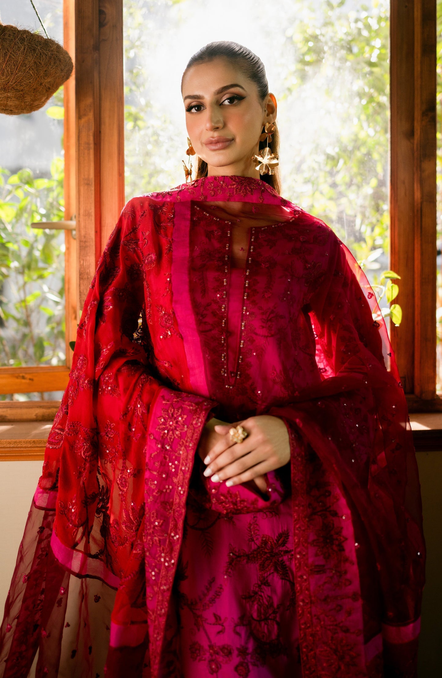 Maryum N Maria | Luxury Lawn 24 | Mona - Ladies Clothes - Maria Faisal