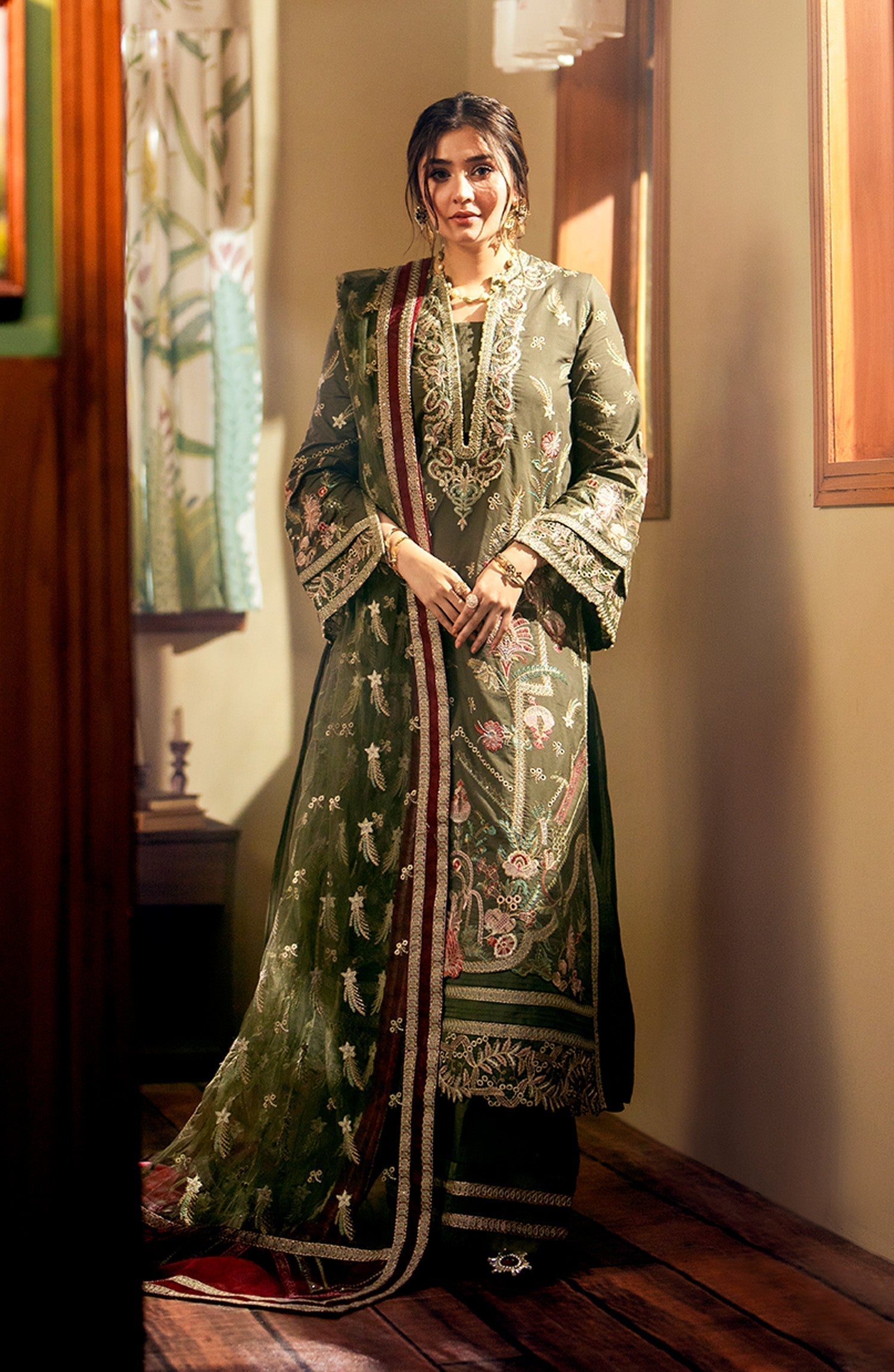 Maryum N Maria | Luxury Lawn 24 | Amira - Ladies Clothes - Maria Faisal
