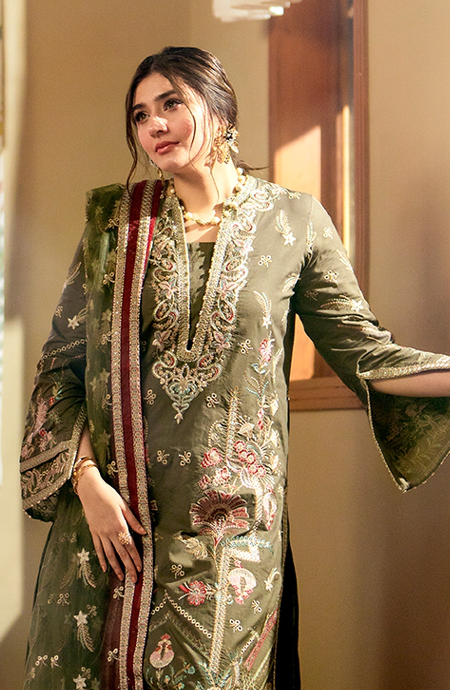 Maryum N Maria | Luxury Lawn 24 | Amira - Ladies Clothes - Maria Faisal