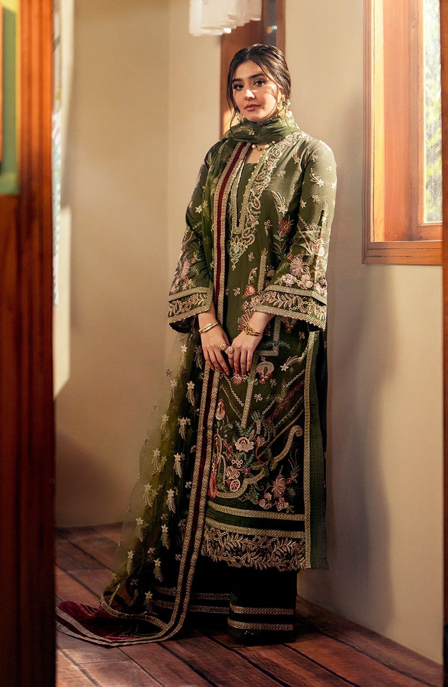 Maryum N Maria | Luxury Lawn 24 | Amira - Ladies Clothes - Maria Faisal
