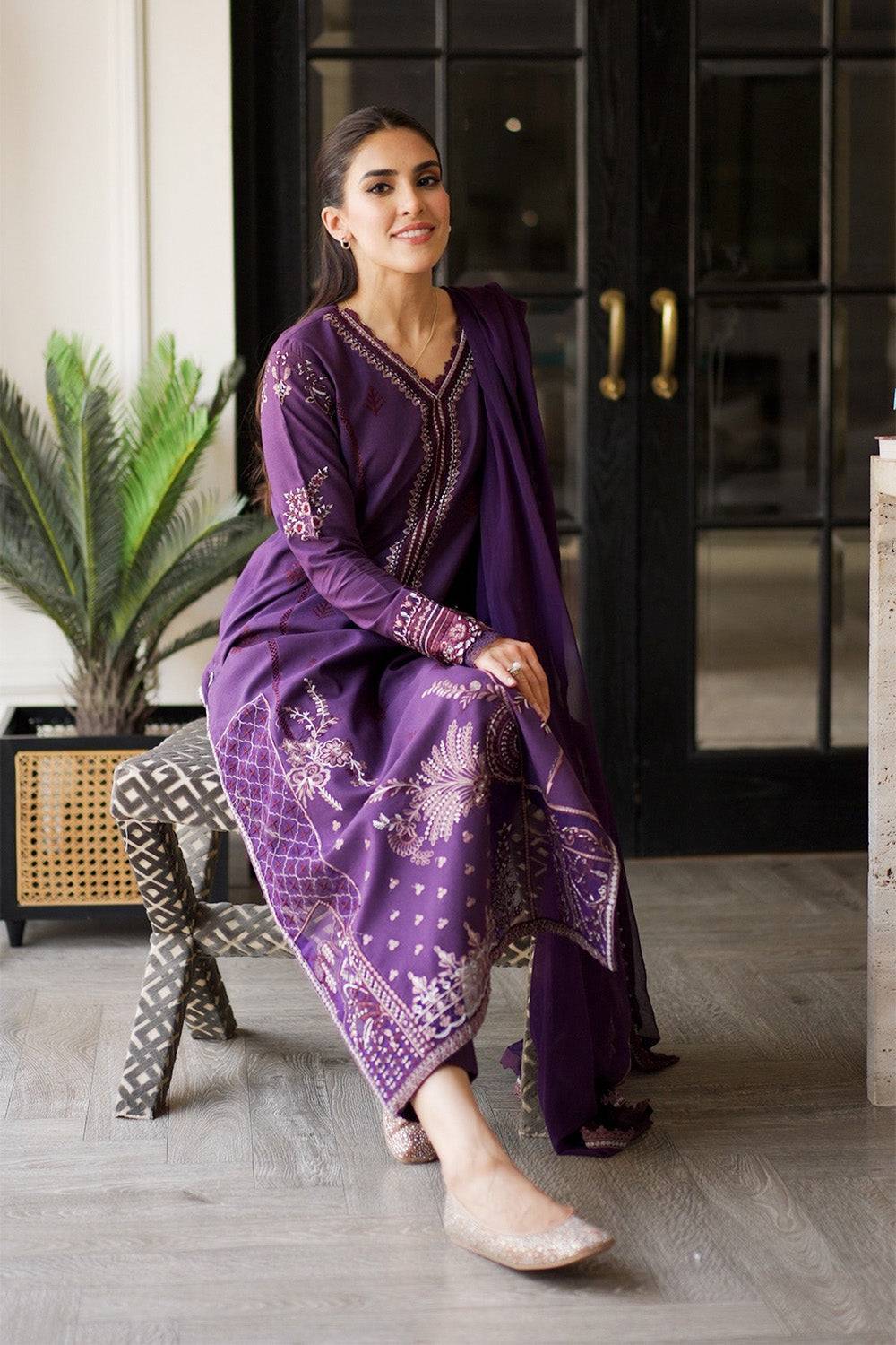 Maryam N Maria | Elara 25 | FAWN - MS50361 by Maria Faisal - Registered Vendor of : Maryam N Maria - type : Ladies Clothes - 100% original wedding dresses