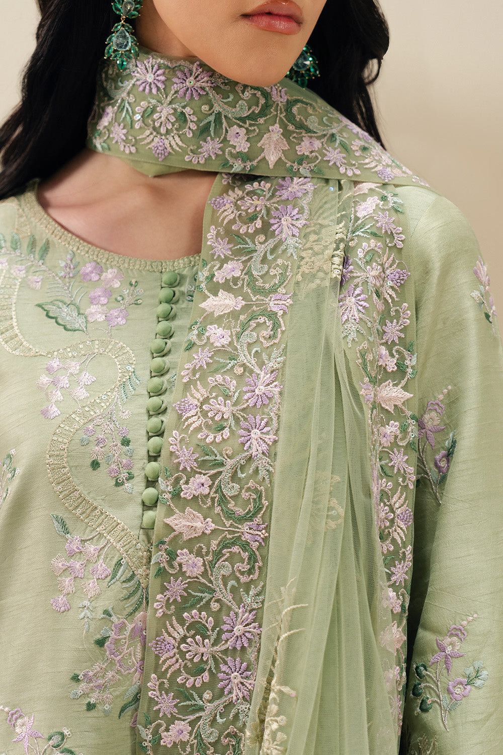 Maryum N Maria | Lyla Pret | IZEEL - MS50372 - Formal Dress - available at Maria Faisal in UK and USA.