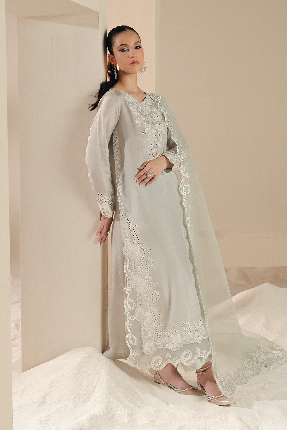 Maryum N Maria | Lyla Pret |KEFFI - MS50376 - Formal Dress - available at Maria Faisal in UK and USA.