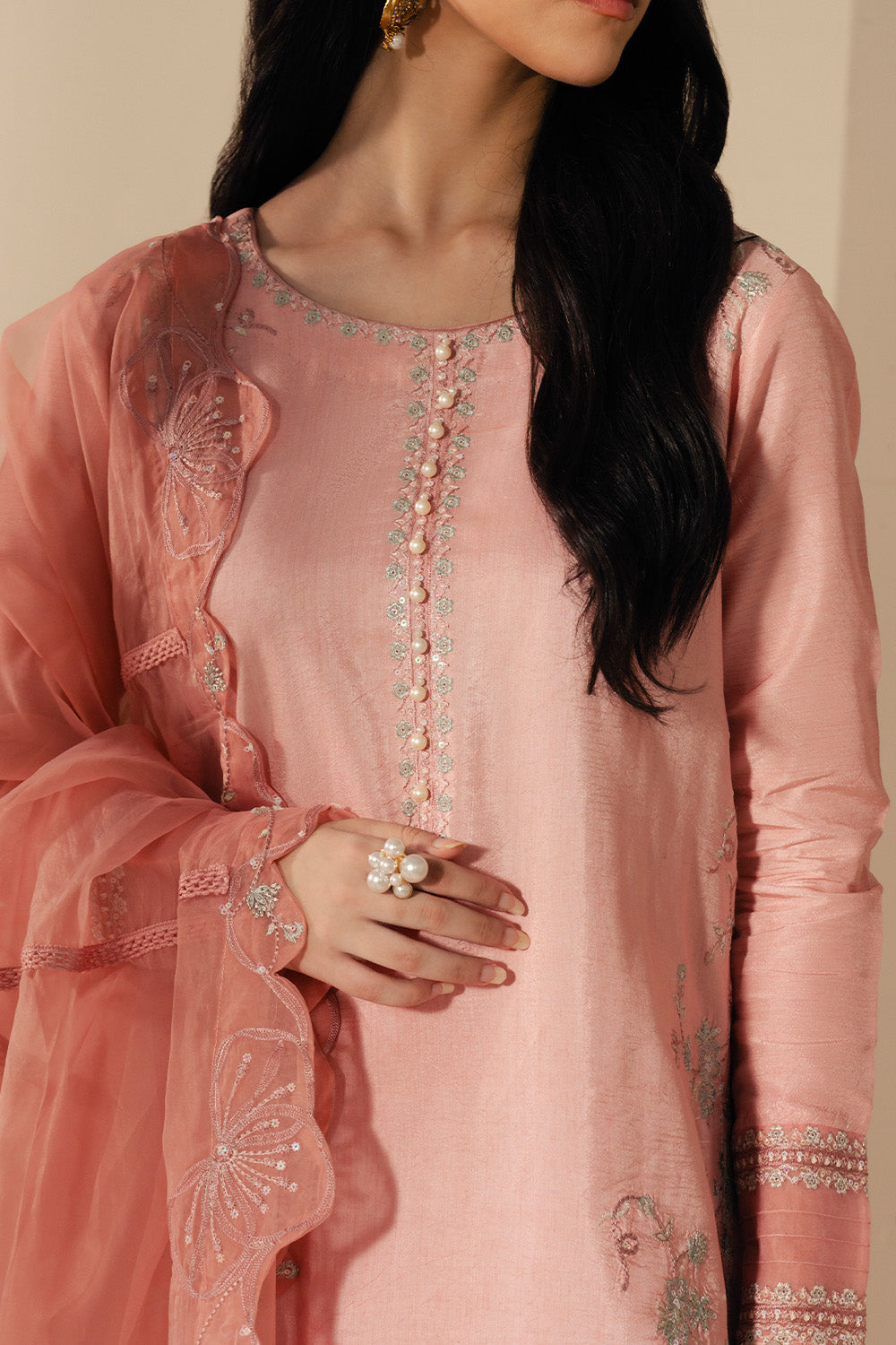 Maryum N Maria | Lyla Pret | AELIN - MS50379 - Formal Dress - available at Maria Faisal in UK and USA.