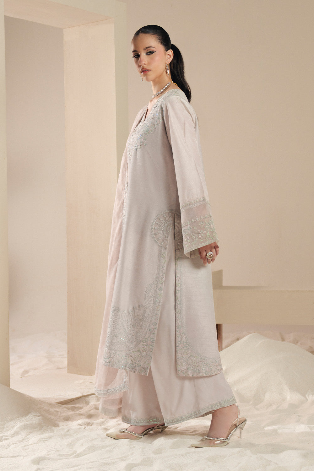 Maryum N Maria | Lyla Pret | VICI - MS50384 - Formal Dress - available at Maria Faisal in UK and USA.