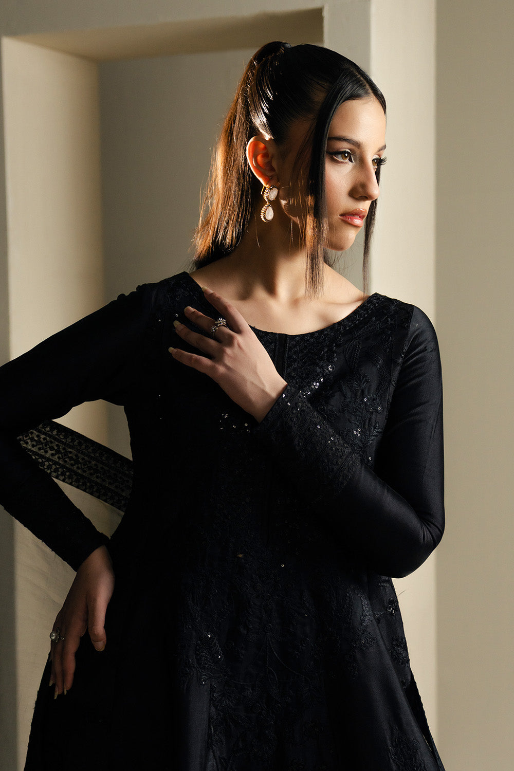 Maryum N Maria | Lyla Pret | FLEUR - MS50385 - Formal Dress - available at Maria Faisal in UK and USA.