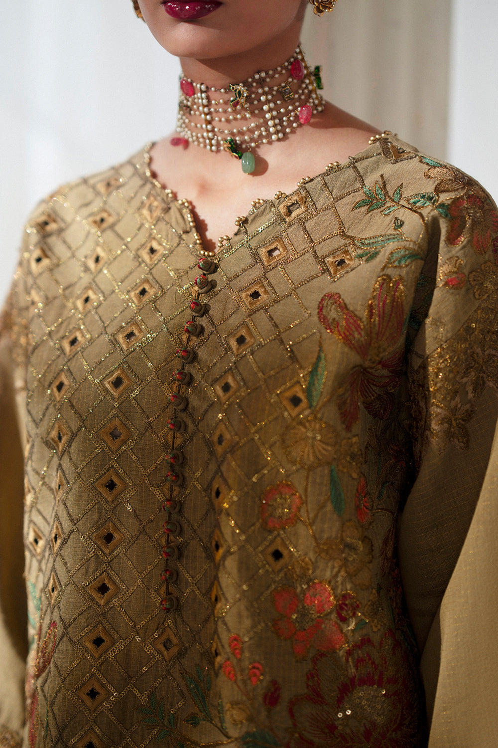 Maryum N Maria | Musawir Formals | MICAH - MS50388 - Ladies Clothes - Maria Faisal