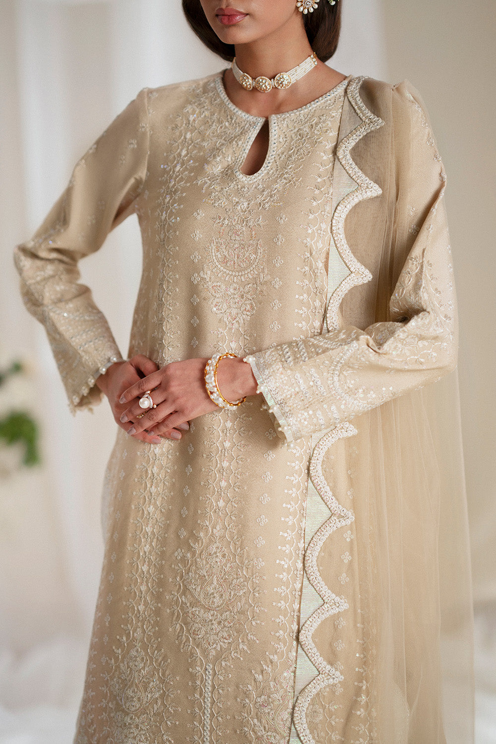 Maryum N Maria | Musawir Formals | NILI - MS50397 - Ladies Clothes - Maria Faisal