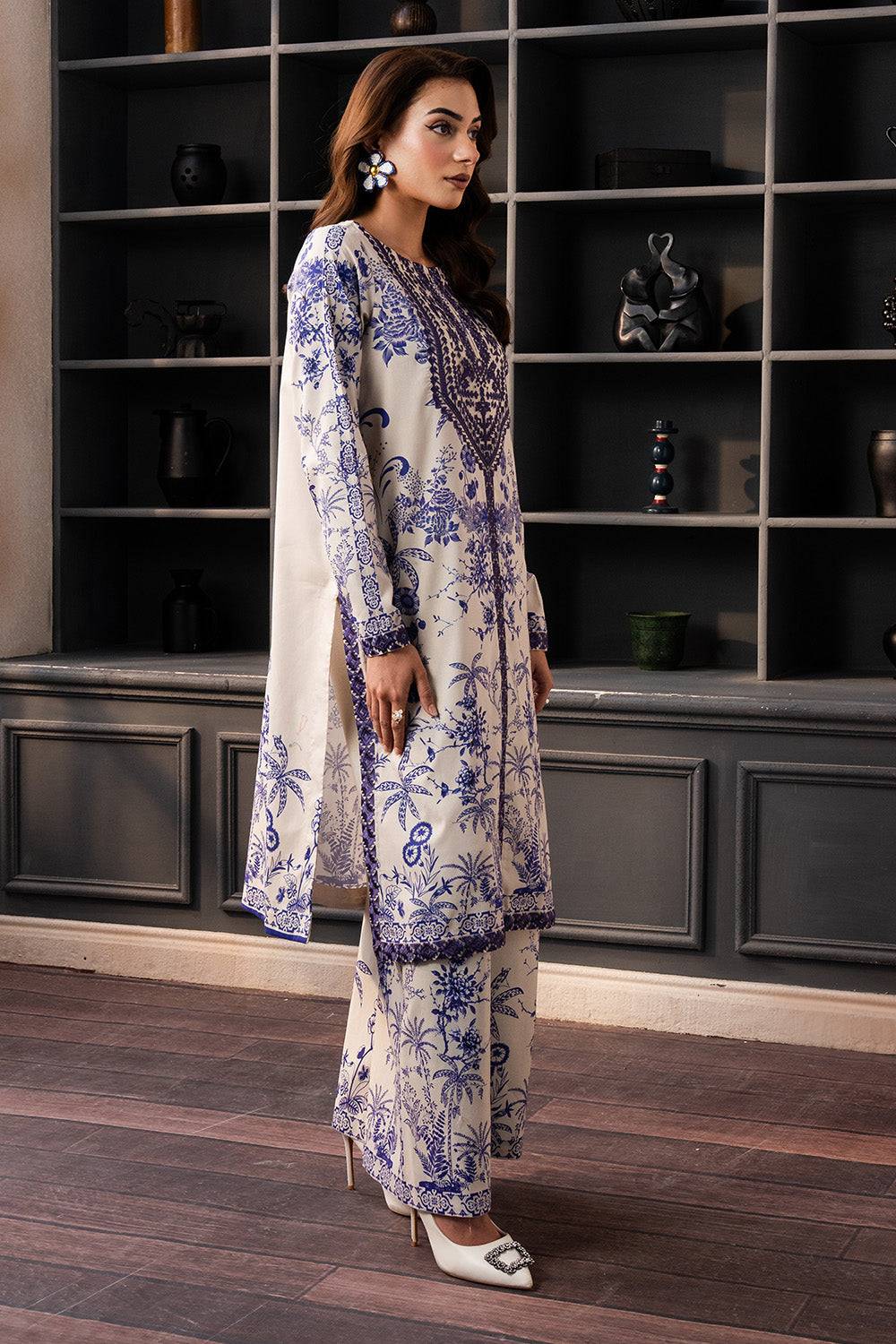 Maryum N Maria | Mah Casual Pret | ZYRA - MS50427 by Maria Faisal - Registered Vendor of : Maryum N Maria - type : Ladies Clothes - 100% original wedding dresses