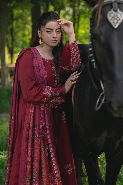 Maryum N Maria | Cosy Crew Winter Pret 25 | SOLANIA - MSS5773 - Casual Dress - available at Maria Faisal in UK and USA.