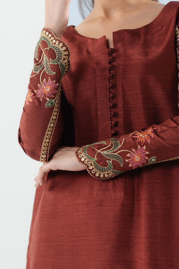 Maryum N Maria | Noura Luxe Pret | DULCIE - MSS5985 - Formal Dress - available at Maria Faisal in UK and USA.
