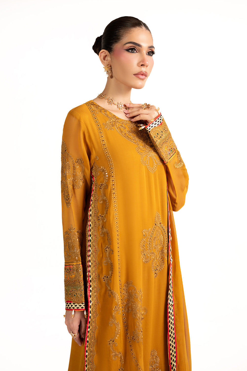Maryum N Maria | Clestine Luxe Pret | LUNESSA - Luxury Dress - available at Maria Faisal in UK and USA.