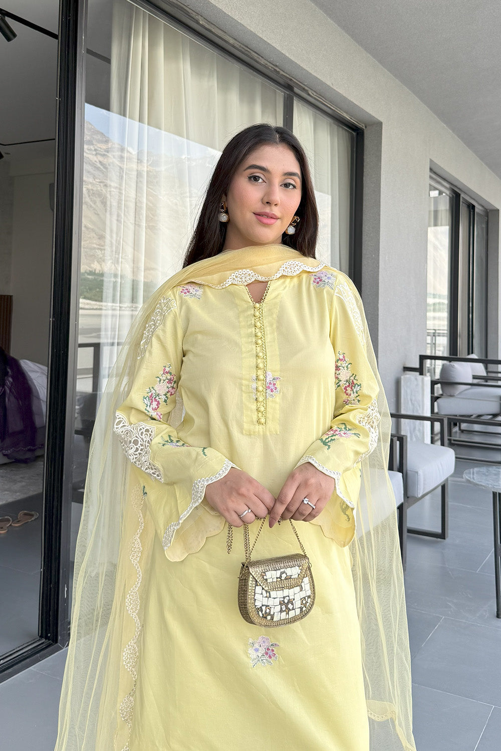 Maryum N Maria | Vasl Pret | VERAA - MSS5707 - Ladies Clothes - Maria Faisal