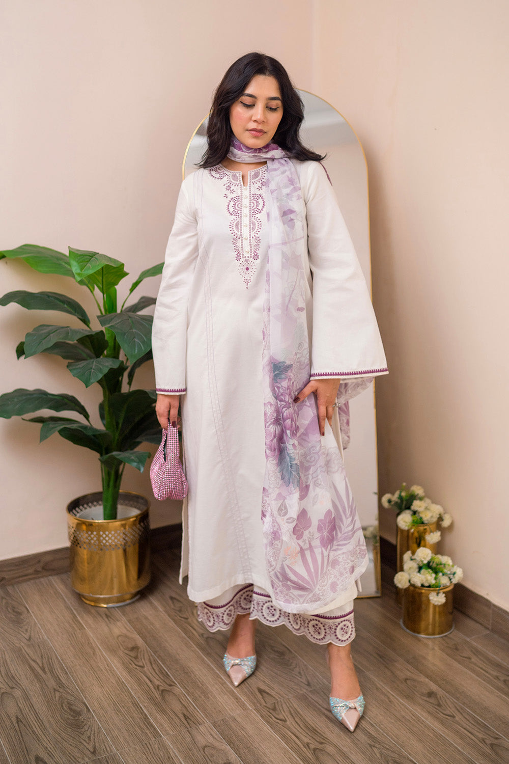 Maryum N Maria | Vasl Pret | LAIRAA - MSS5712 - Ladies Clothes - Maria Faisal