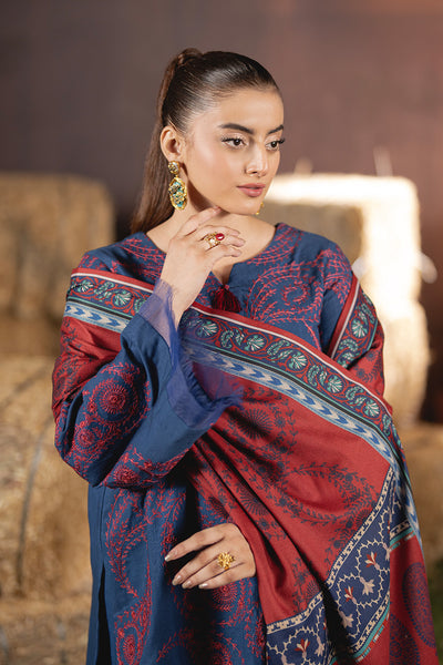 Maryum N Maria | Cosy Crew Winter Pret 25 | GULZAMAN - MSS5769 - Casual Dress - available at Maria Faisal in UK and USA.