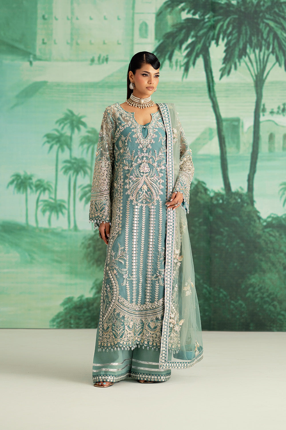 Maryum N Maria | Mushal Formals | GENEVIEVE - MSU5545 - Ladies Clothes - Maria Faisal