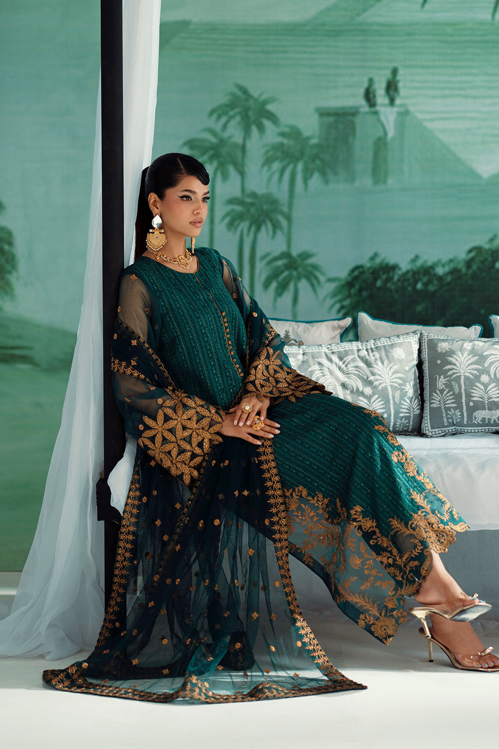 Maryum N Maria | Mushal Formals | SEPHORA - MSU5547 - Ladies Clothes - Maria Faisal