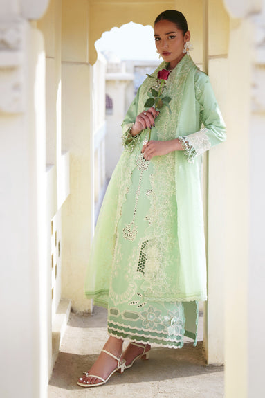 Parishay | Shangrila Lawn 26 | SLA-11 - Luxury Dress - available at Maria Faisal in UK and USA.
