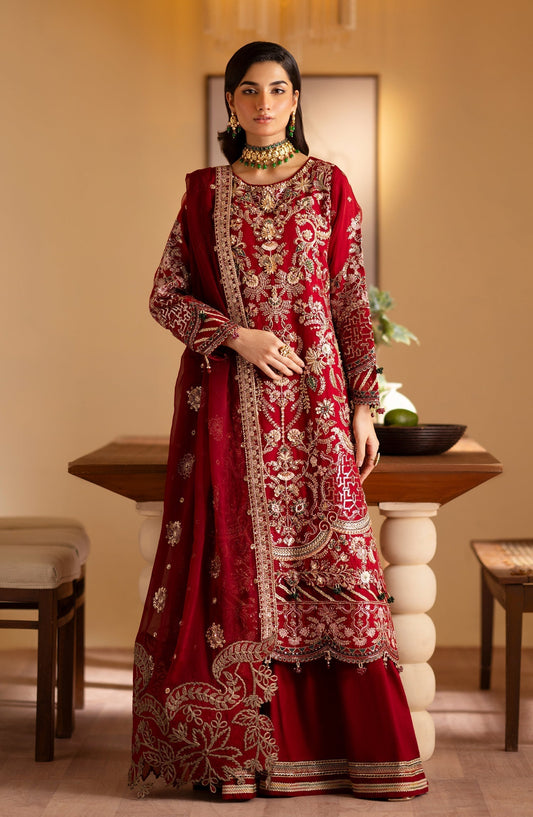 Emaan Adeel | Romansiyyah Luxury Formals 24 | Nashwa - Wedding Dress - Maria Faisal