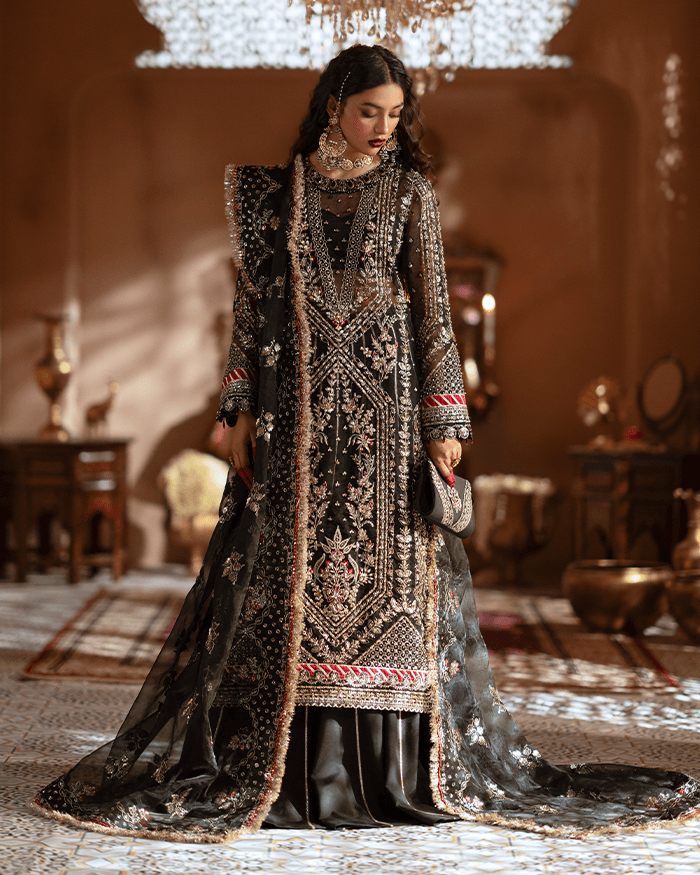 Zevk | Mughal Raniya | Chand Begum by Maria Faisal - Registered Vendor of : Zevk - type : Ladies Clothes - 100% original wedding dresses