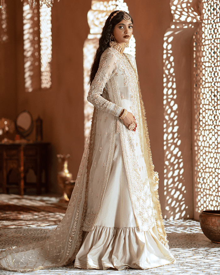Zevk | Mughal Raniya | Ruhaani Begum by Maria Faisal - Registered Vendor of : Zevk - type : Ladies Clothes - 100% original wedding dresses