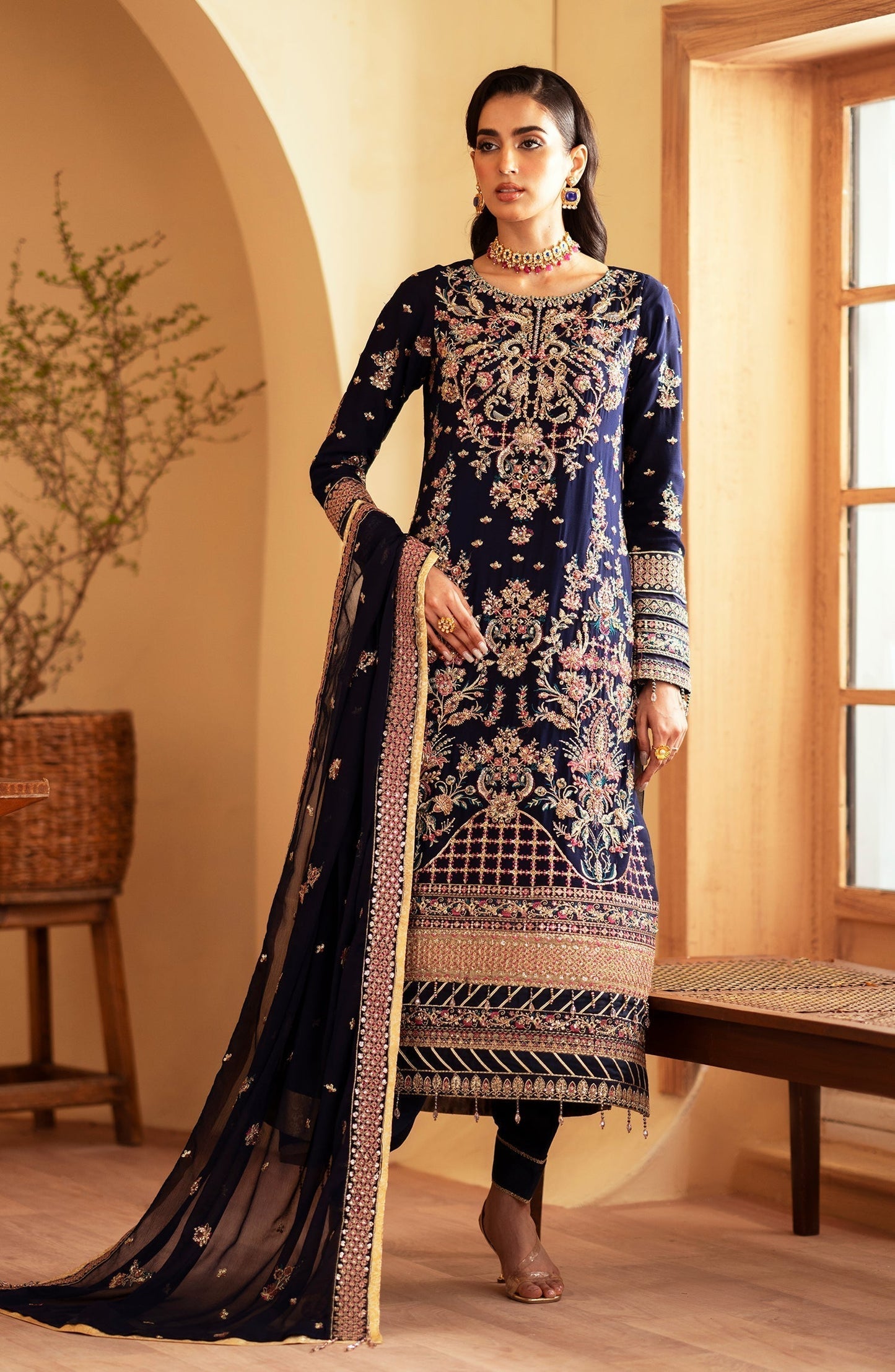 Emaan Adeel | Romansiyyah Luxury Formals 24 | Nageena - Wedding Dress - Maria Faisal