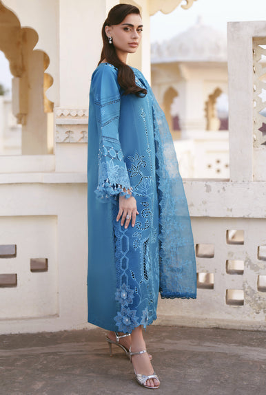 Parishay | Shangrila Lawn 26 | SLA-13 - Luxury Dress - available at Maria Faisal in UK and USA.