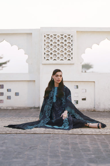 Parishay | Shangrila Lawn 26 | SLA-03 - Luxury Dress - available at Maria Faisal in UK and USA.