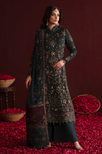 Emaan Adeel | Nooresha Formals 25 | Kavya - Designer Dress with Intricate embroidery and embellishments. Shop elegent wedding dress at Maria Faisal.