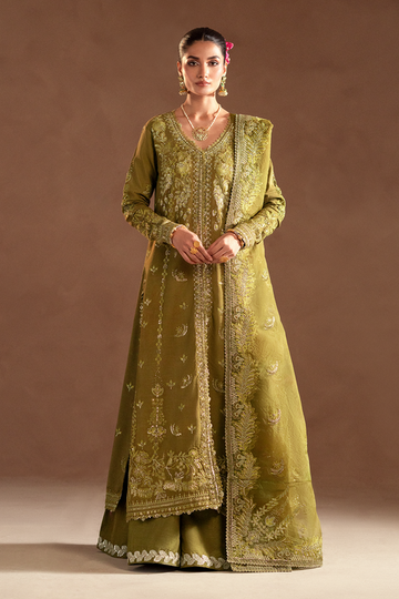 Emaan Adeel | Selene Formals | AURELIA - Designer Dress with Intricate embroidery and embellishments. Shop elegent wedding dress at Maria Faisal.