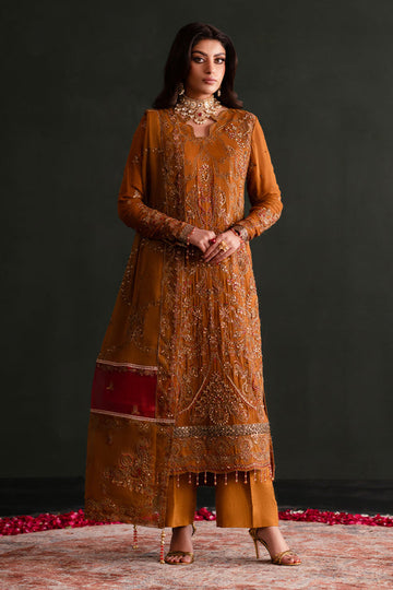 Emaan Adeel | Nooresha Formals 25 | Zarang - Designer Dress with Intricate embroidery and embellishments. Shop elegent wedding dress at Maria Faisal.