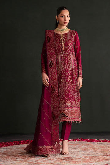 Emaan Adeel | Nooresha Formals 25 | Nishta - Designer Dress with Intricate embroidery and embellishments. Shop elegent wedding dress at Maria Faisal.