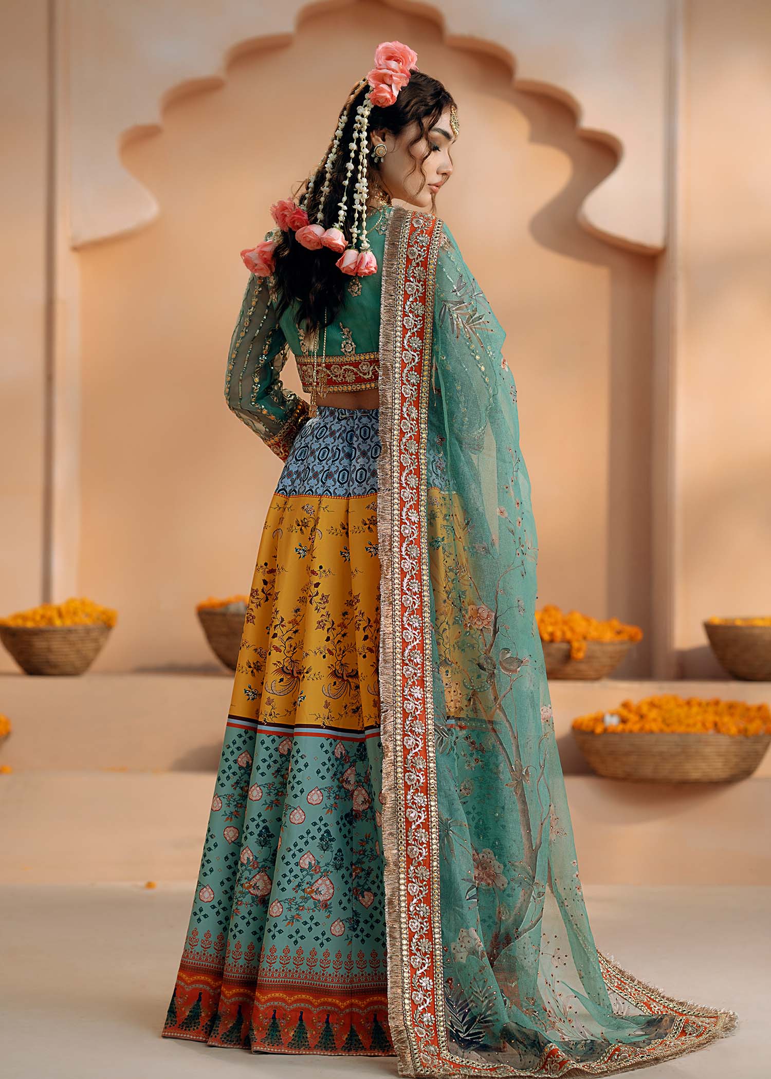 Fozia Khalid | Chamakh Dhamakh Wedding Festivity | Shagun by Maria Faisal - Registered Vendor of : Fozia Khalid - type : Ladies Clothes - 100% original wedding dresses