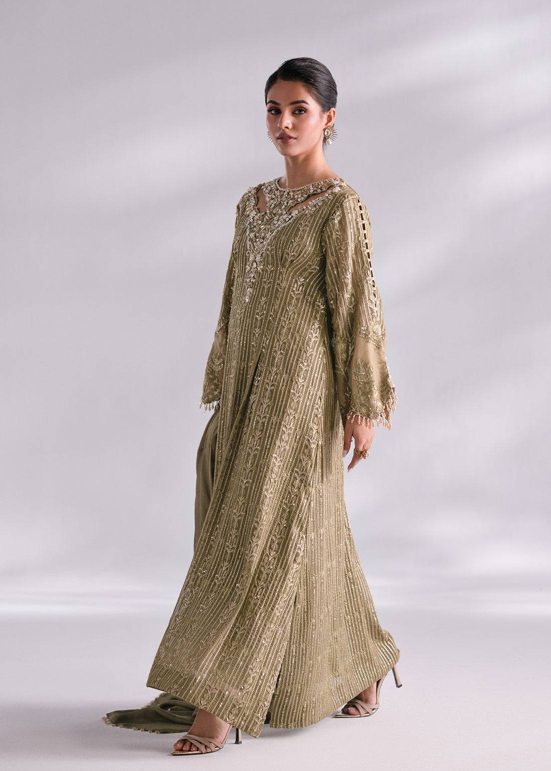 Mehak Yaqoob | Enchante The Luxe Edit | Peridot by Maria Faisal - Registered Vendor of : Mehak Yaqoob - type : Ladies Clothes - 100% original wedding dresses