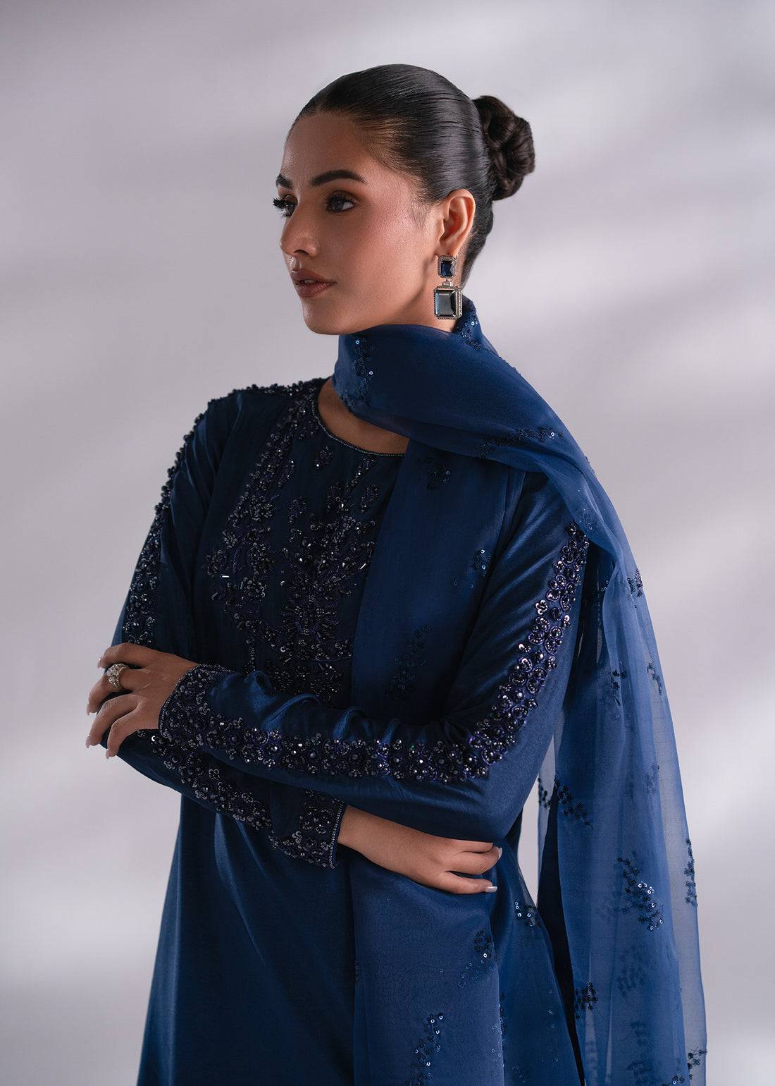 Mehak Yaqoob | Enchante The Luxe Edit | Sapphire by Maria Faisal - Registered Vendor of : Mehak Yaqoob - type : Ladies Clothes - 100% original wedding dresses