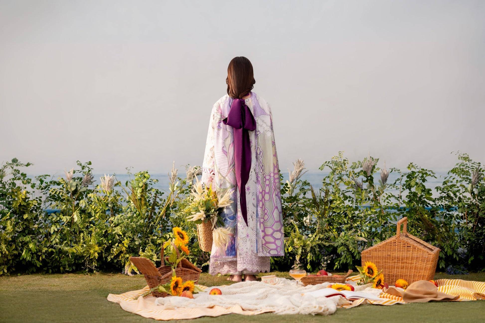 Aabyaan | Shezlin Chikankari Ramadan Edit 25 | NERGIS (AR-13) by Maria Faisal - Registered Vendor of : Aabyaan - type : Ladies Clothes - 100% original wedding dresses