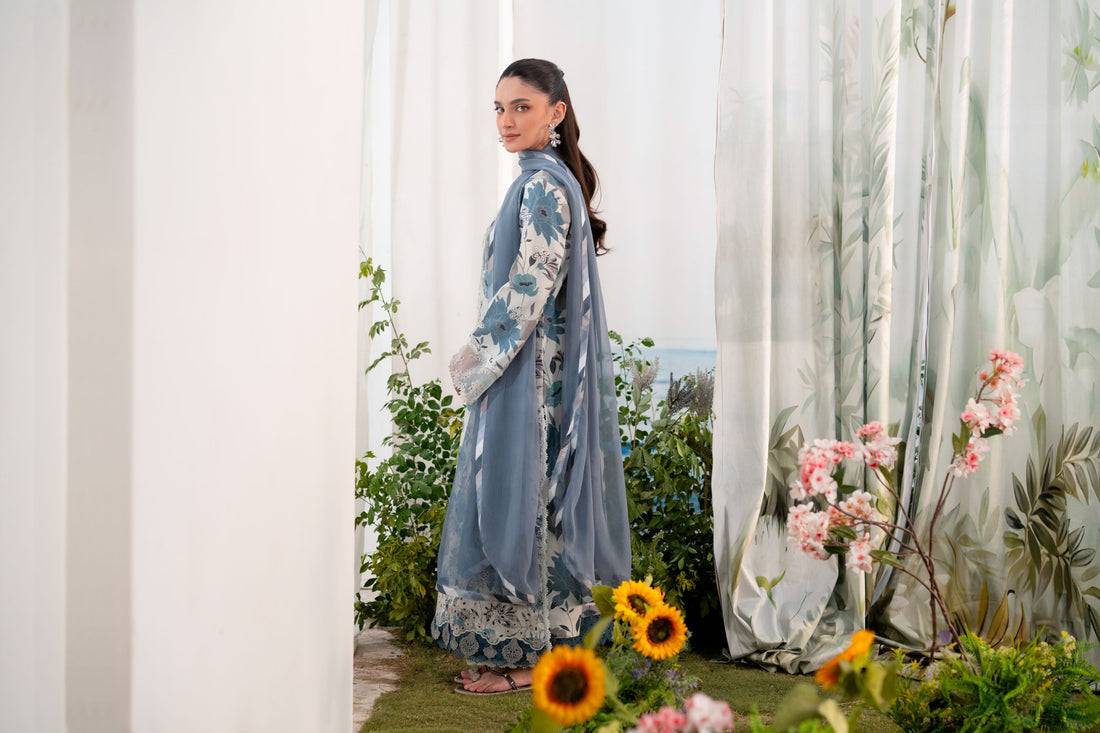 Aabyaan | Shezlin Chikankari Ramadan Edit 25 | ARZU (AR-14) by Maria Faisal - Registered Vendor of : Aabyaan - type : Ladies Clothes - 100% original wedding dresses