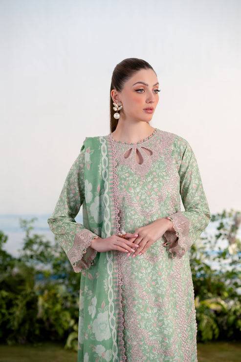 Aabyaan | Shezlin Chikankari Ramadan Edit 25 | EBRU (AR-16) by Maria Faisal - Registered Vendor of : Aabyaan - type : Ladies Clothes - 100% original wedding dresses