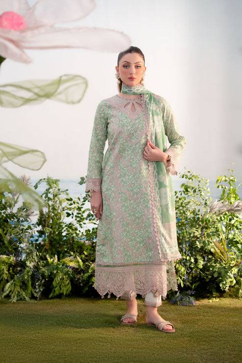 Aabyaan | Shezlin Chikankari Ramadan Edit 25 | EBRU (AR-16) by Maria Faisal - Registered Vendor of : Aabyaan - type : Ladies Clothes - 100% original wedding dresses