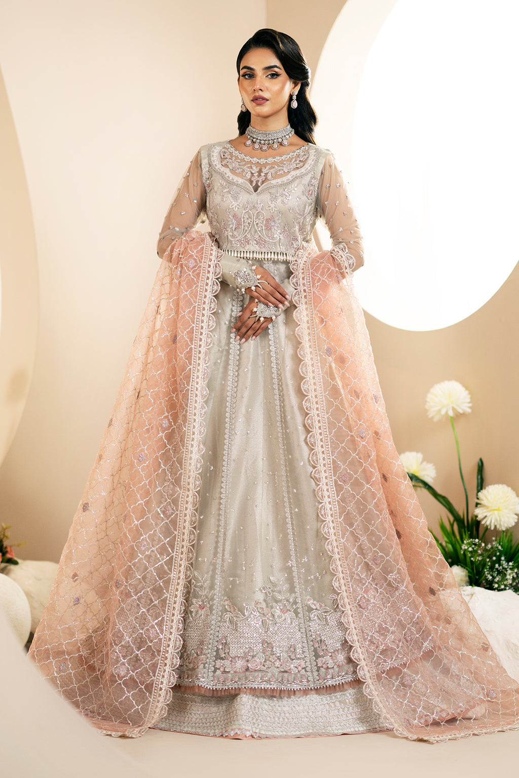 AJR Couture | Festive Formals 24 | Magnolia - Pakistani Designer Dress - Maria Faisal